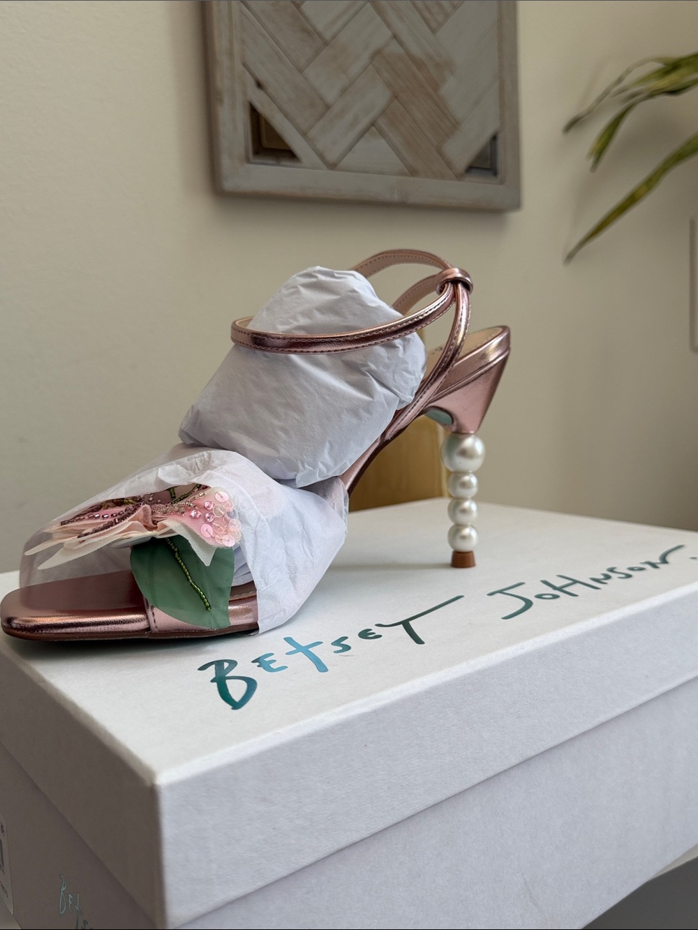 NIB Betsey Johnson Pink Kasie Size 7.5 - Picture 8 of 11